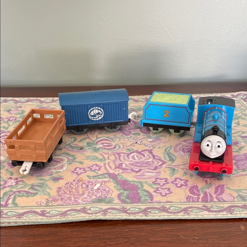 Thomas & Friends Blue and Red Train Set